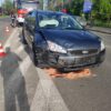 Zderzenie dwóch samochodów osobowych na ul. Ozimskiej w Opolu. Jedna osoba została poszkodowana.(Zdjęcia)