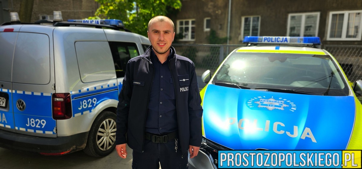 Strzelecki policjant w czasie wolnym od służby zatrzymał złodzieja.