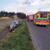 Fałkowice :41-latek z Mołdawii wjechał Passatem do rowu. Mężczyzna miał prawie 2 promile.(Zdjęcia)