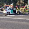 Zderzenie taksówki z toyotą na ul.Ozimskiej w Opolu. (Zdjęcia&Wideo)