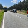 W poniedziałek 15 lipca o godzinie 12:10 służby ratunkowe zostały zadysponowane do wypadku drogowego na DK45 na trasie Opole - Kluczbork 