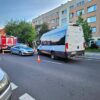 Zderzenie autobusu, busa i osobówki na ul. Katowickiej w Opolu.