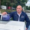 Pomoc przyszła w ostatniej chwili. Policjant uratował osłabionego seniora , który nie umiał o własnych siłach wyjść z wody.