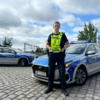 Policjant po służbie stanął w obronie zaatakowanego pracownika ochrony w Namysłowie .