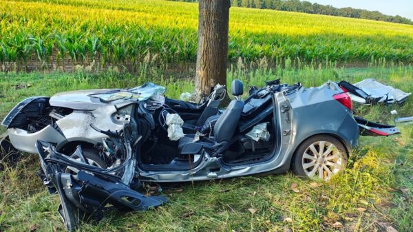 Wypadek na DK42 na trasie Namysłów - Domaszowice. Trzy osoby zabrane do szpitala.(Zdjęcia&Wideo)