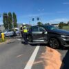 Zderzenie dwóch audi na obwodnicy Opola. Jedna osoba zabrana do szpitala.