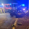 Kierujący skodą wjechał w nasyp. 20-latek posiada aktywny sądowy zakaz prowadzenia pojazdów.
