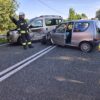 Wypadek na DK45 w Jełowej. Dwie kierujące zabrane do szpitala.(Zdjęcia)
