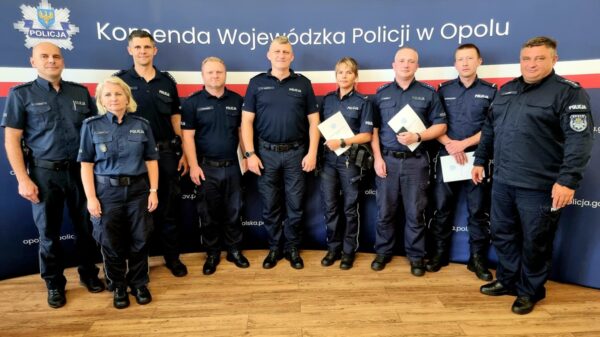 Kluczborski dzielnicowy najlepszy na Opolszczyźnie.
