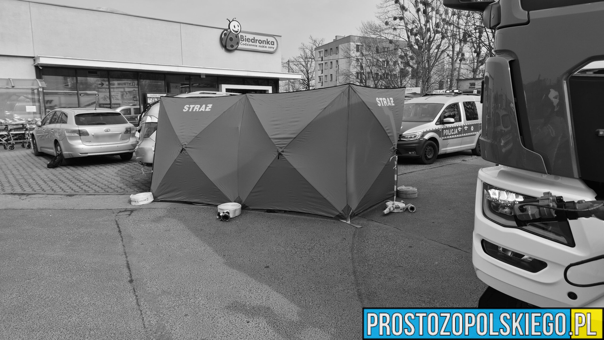 Potrącenie pieszej w strzelcach opolskich