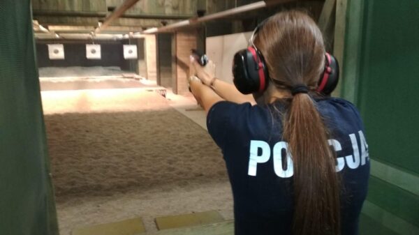 Olesno. Policjantka postrzelona podczas szkolenia