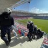 Ćwiczenia Policji na nowym Stadionie Opolskim – Doskonalenie Zabezpieczenia Imprez Masowych