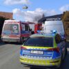 Wypadek w miejscowości Reńska Wieś koło Nysy. 75-latka autem wjechała w ścianę budynku
