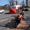 Wypadek motocyklisty na ul.Hallera w Opolu.35-letni kierowca z motocykla w stanie ciężkim zabrany do szpitala