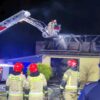 Prószków : pożar dachu na której znajdowała się fotowoltaika. Straty to 1 200 000 zł