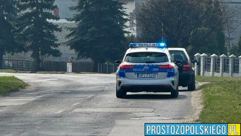 27-latek doprawiał do zdarzenia drogowego i uciekł z miejsca. Mężczyzna miał blisko 3 promile