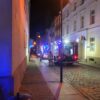 Pożar piwnicy i klatki schodowej w kamienicy na ul.Św. Wojciecha w Opolu.(Foto&Wideo)