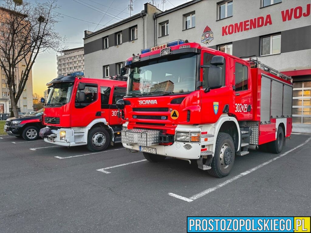 hołd dla zmarłego strażaka, śmierć strażaka, pamięć strażaka, zmarł strażak, wypadek strażaka, prosto z opolskiego, wiadomości opole,