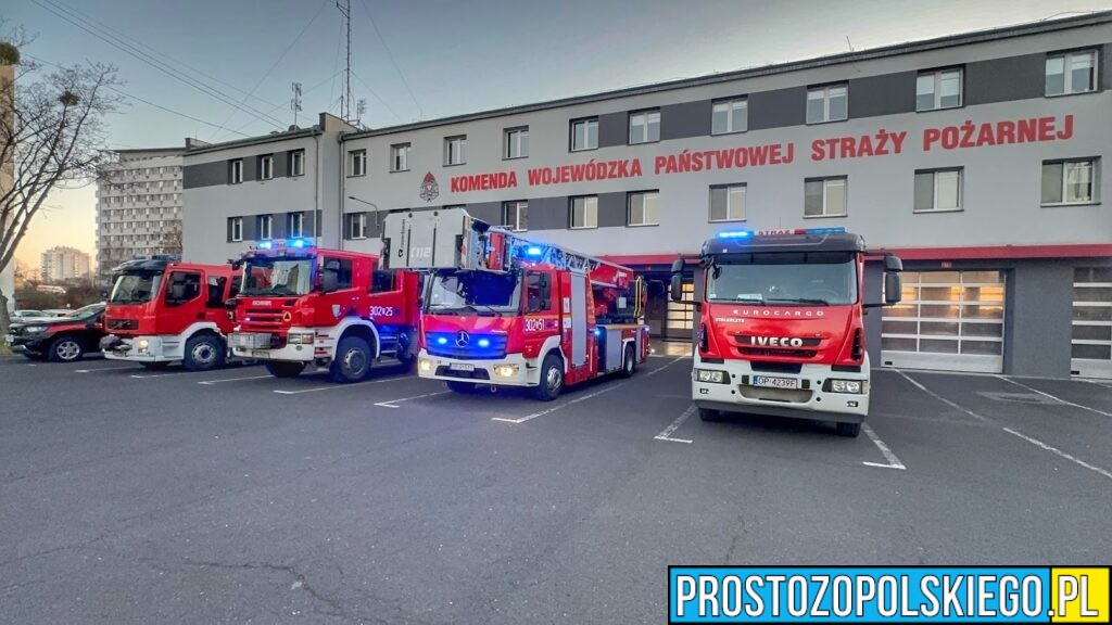 hołd dla zmarłego strażaka, śmierć strażaka, pamięć strażaka, zmarł strażak, wypadek strażaka, prosto z opolskiego, wiadomości opole,