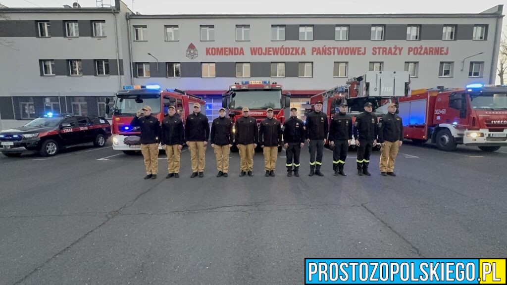 hołd dla zmarłego strażaka, śmierć strażaka, pamięć strażaka, zmarł strażak, wypadek strażaka, prosto z opolskiego, wiadomości opole,