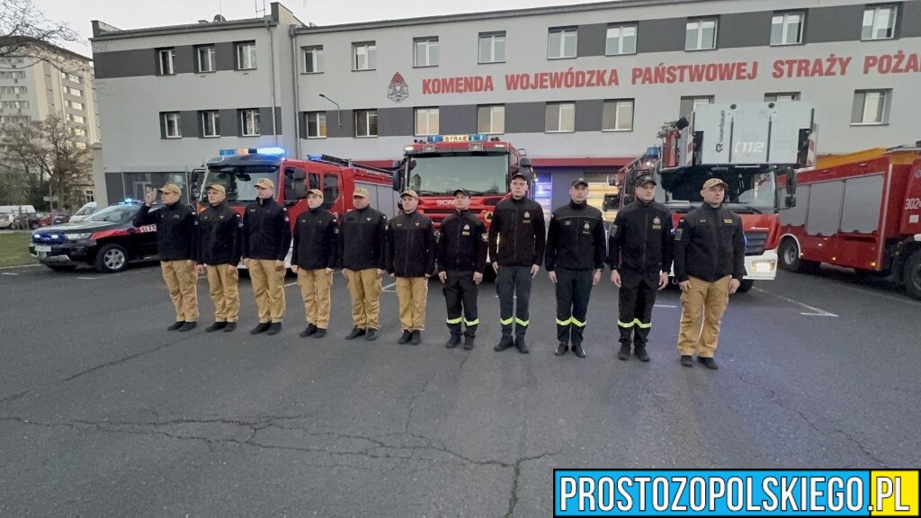 hołd dla zmarłego strażaka, śmierć strażaka, pamięć strażaka, zmarł strażak, wypadek strażaka, prosto z opolskiego, wiadomości opole,