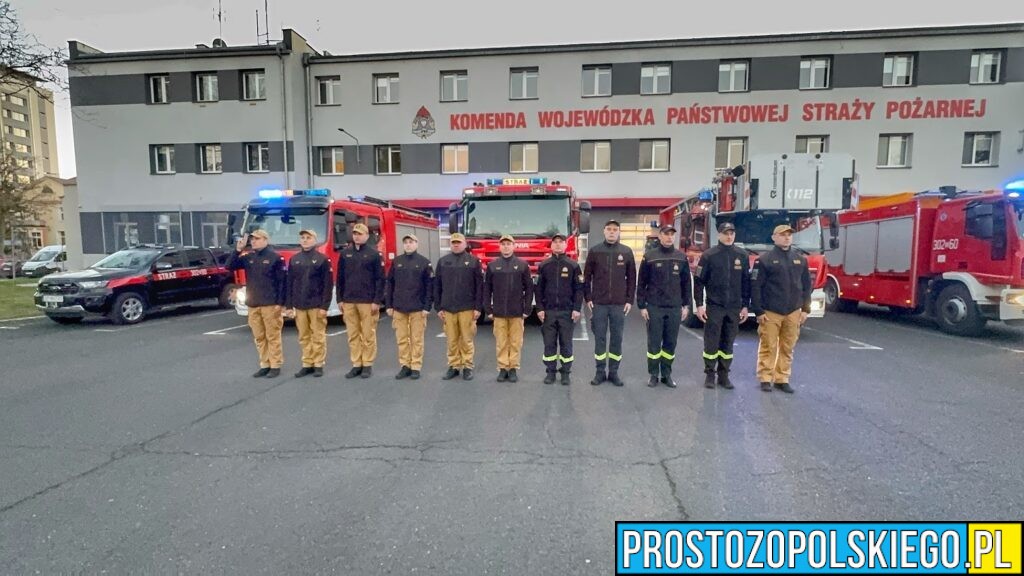 hołd dla zmarłego strażaka, śmierć strażaka, pamięć strażaka, zmarł strażak, wypadek strażaka, prosto z opolskiego, wiadomości opole,