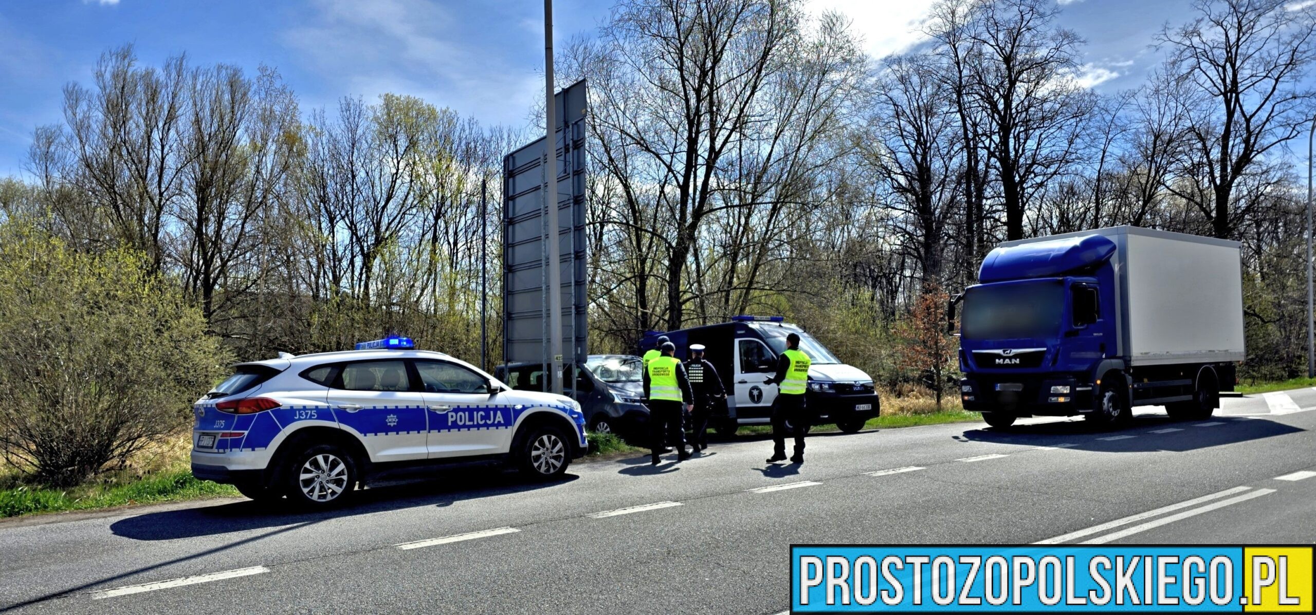 Kierowca ciężarówki zatrzymany na granicy, miał 2,75 promila i miał problem z utrzymaniem równowagi