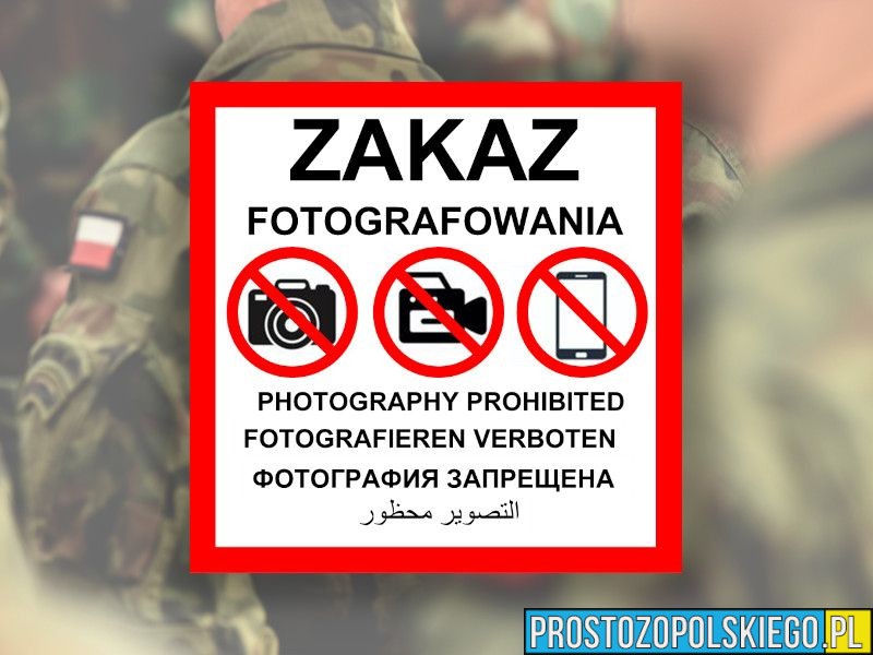 Tych zdjęć lepiej nie robić. NOWY ZAKAZ WSZEDŁ W ŻYCIE