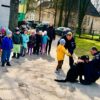Czworonożni funkcjonariusze w akcji - pokaz tresury zachwycił dzieci
