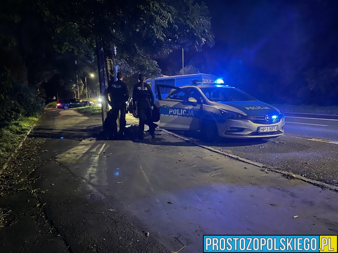 31-latka zatrzymana podczas policyjnego pościgu. Kierująca miała 1,5 promila