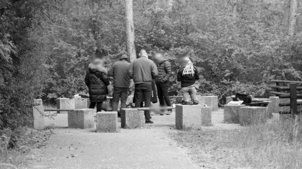 Tragiczne odkrycie nad kamionką Bolko – zwęglone ciało w miejscu na grilla
