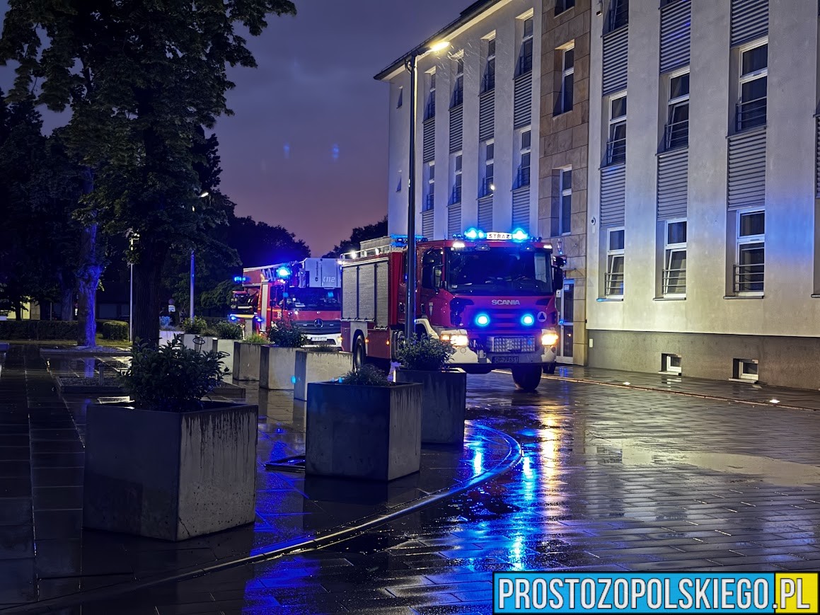 pożar na politechnice. pożar na politechnice opolskiej, politechnika opolska, pożar na uczelni, na politechnice zapaliła sie drukarka, pożar drukarki 3d,