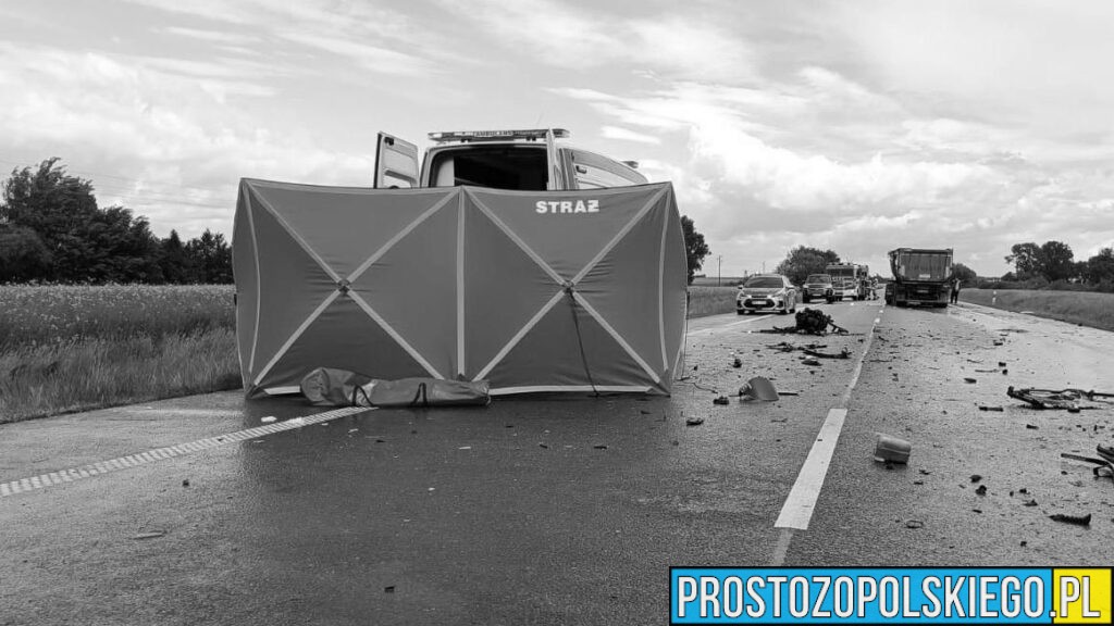 Tragiczny wypadek na obwodnicy Lubrzy – nie żyje 27-letnia kobieta