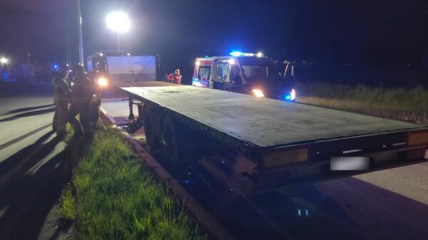 Śmiertelny wypadek na trasie Radzikowice–Jędrzychów. Zginął 21-latek