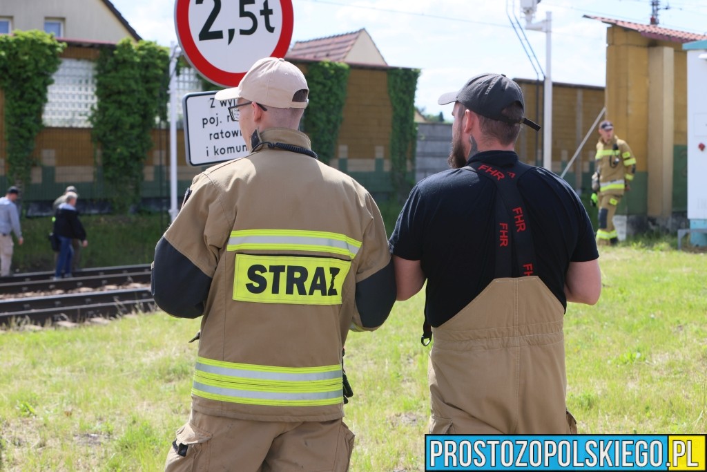 wypadek na torach, śmiertelne potrącenie w Opolu, wypadek na pkp, potrącenie śmiertelnie mężczyzny, tragedia na torach,