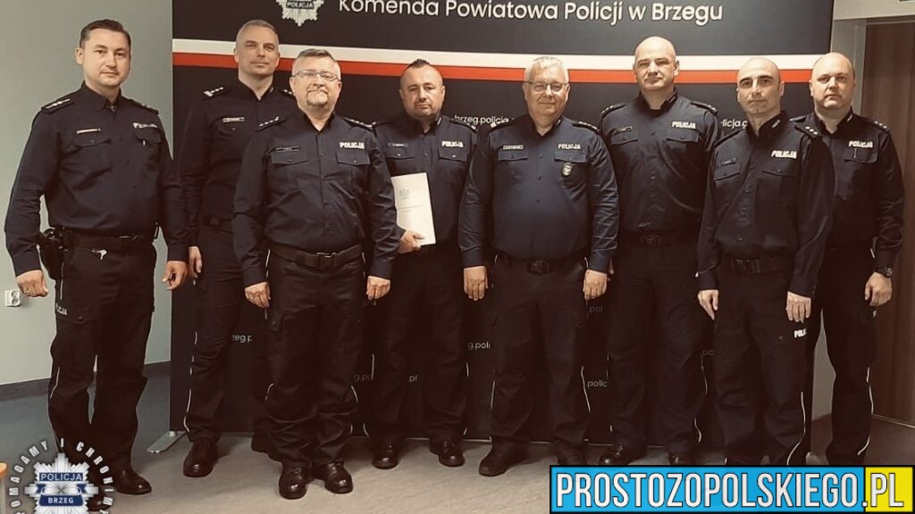 W środę 14 maja w Komendzie Powiatowej Policji w Brzegu odbyła się uroczystość w związku z powierzeniem obowiązków na stanowisku Zastępcy