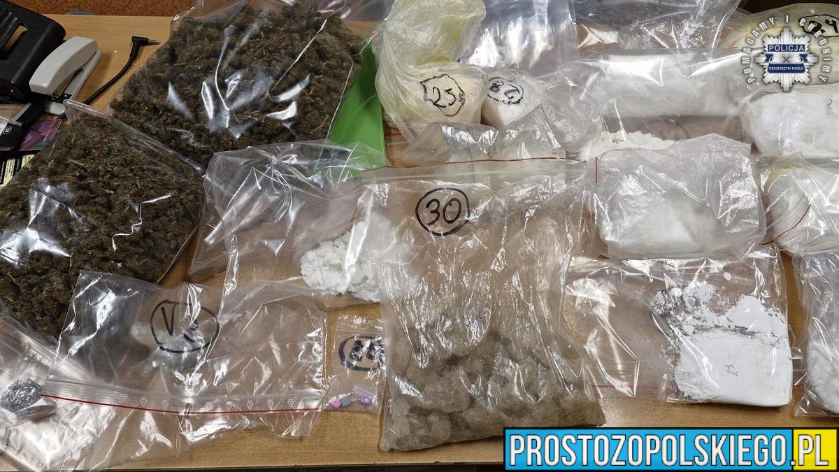 Zatrzymani z narkotykami i sprzętem do ich produkcji – grozi im do 10 lat więzienia