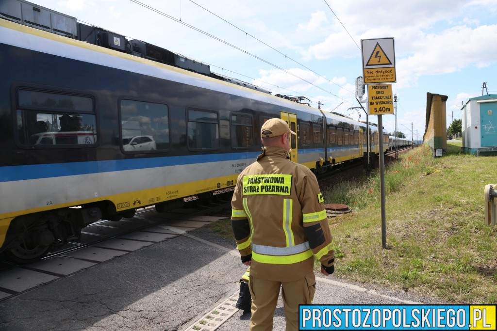wypadek na torach, śmiertelne potrącenie w Opolu, wypadek na pkp, potrącenie śmiertelnie mężczyzny, tragedia na torach,