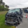 Wypadek na autostradzie A4 na 232km kierunek Wrocław. Bus wjechał w naczepę ciężarówki. Jedna osoba została ranna