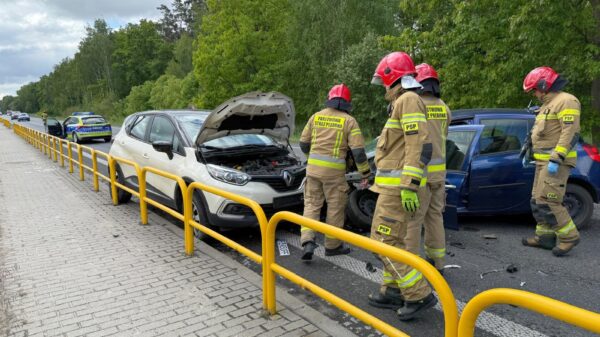 Groźny wypadek na DK94 w Walidrogach – jedna osoba w szpitalu