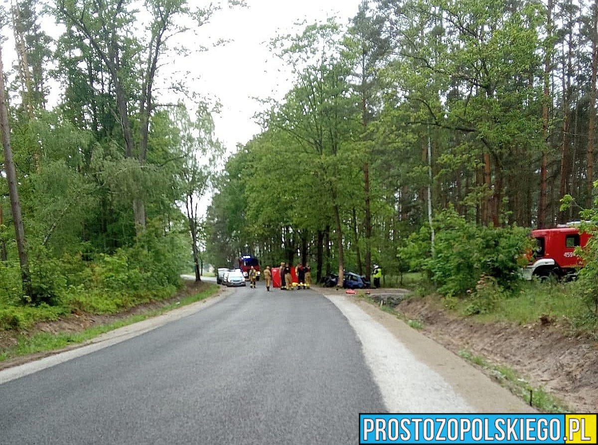 Tragiczny wypadek na trasie Zawiść–Szum. Kierowca zginął na miejscu