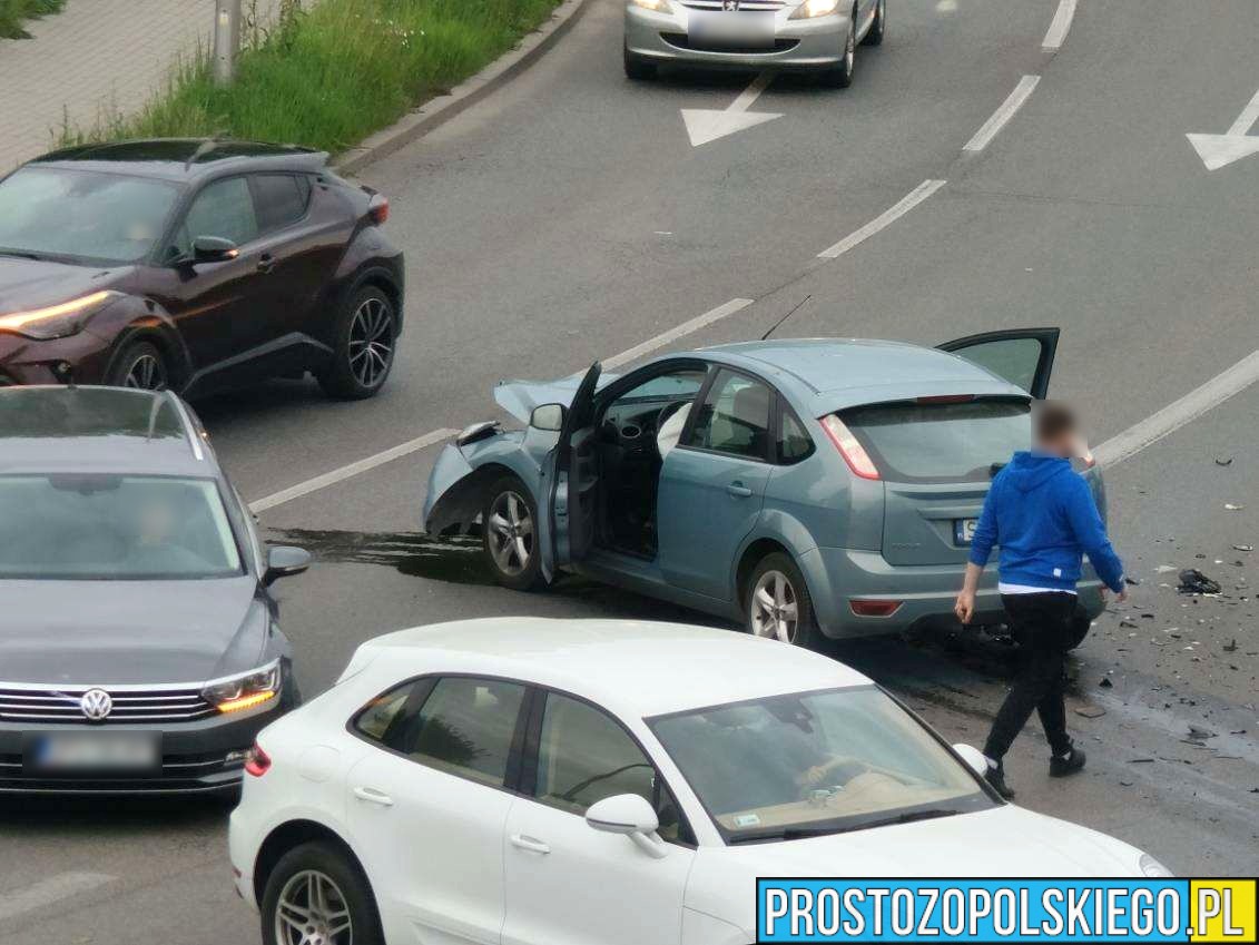 wypadek w Opole, wypdek na fabrycznej, fabryczna opole wypadek,
