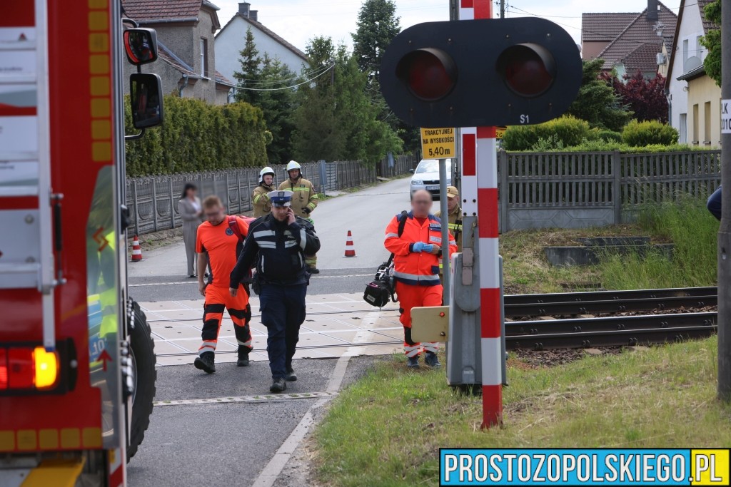 wypadek na torach, śmiertelne potrącenie w Opolu, wypadek na pkp, potrącenie śmiertelnie mężczyzny, tragedia na torach,