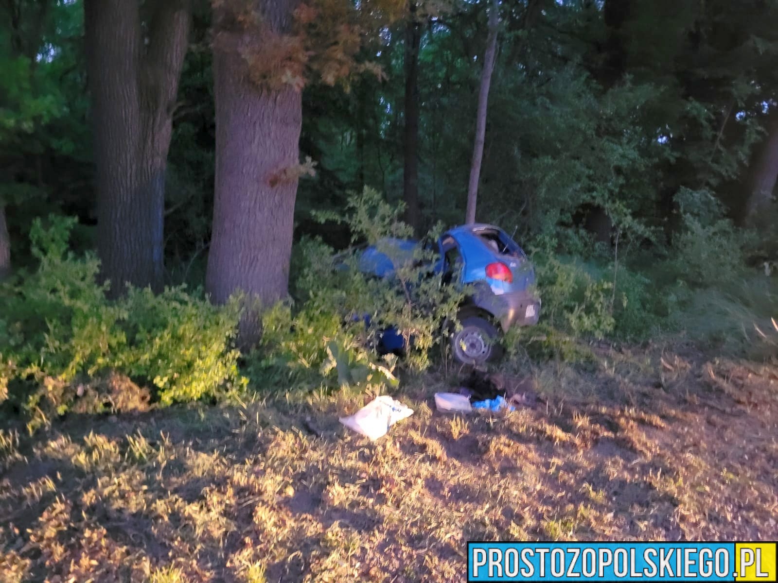 wypadek niemodlin wypadek opolskie, wypadek matiza, poszkodowani, prosto z opolskiego,