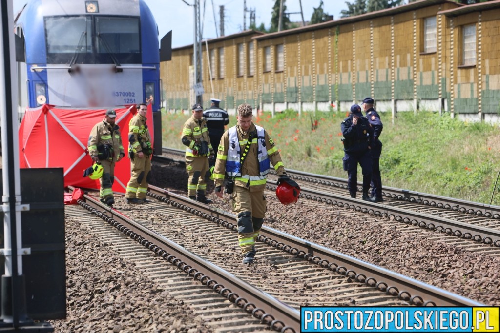 Tragedia w piątkowe popołudnie – śmiertelny wypadek kolejowy pod Opolem