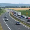 Wypadek 3 samochodów osobowych i ciężarówki na autostradzie A4. Na miejscu lądował LPR
