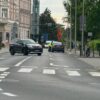 Opole: Kierowca wjechał pod prąd na ul. Ozimskiej – prosto pod radiowóz policji