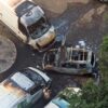 W środę, 26 czerwca 2025 roku, o godzinie 02:44 służby ratunkowe otrzymały zgłoszenie o pożarze pojazdów na parkingu przy ulicy Nysy Łużyckiej