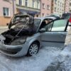 Pożar samochodu na ul. Piastowskiej w Opolu – na szczęście nikt nie ucierpiał