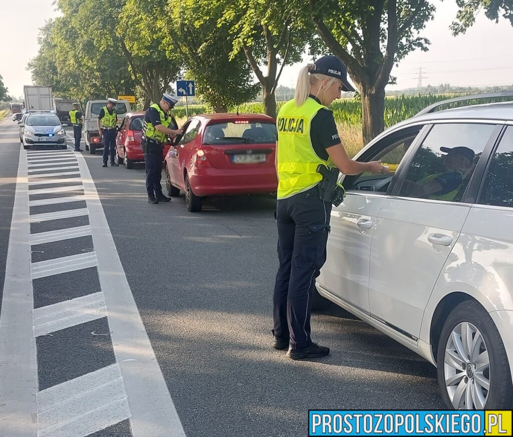 „Bezpieczna DK38” – policjanci z Kędzierzyna-Koźla kontrolują kierowców po tragicznych wypadkach